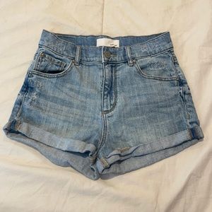 Garage Retro High Waist Jean Shorts (Size 1)